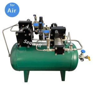 An air booster compressor