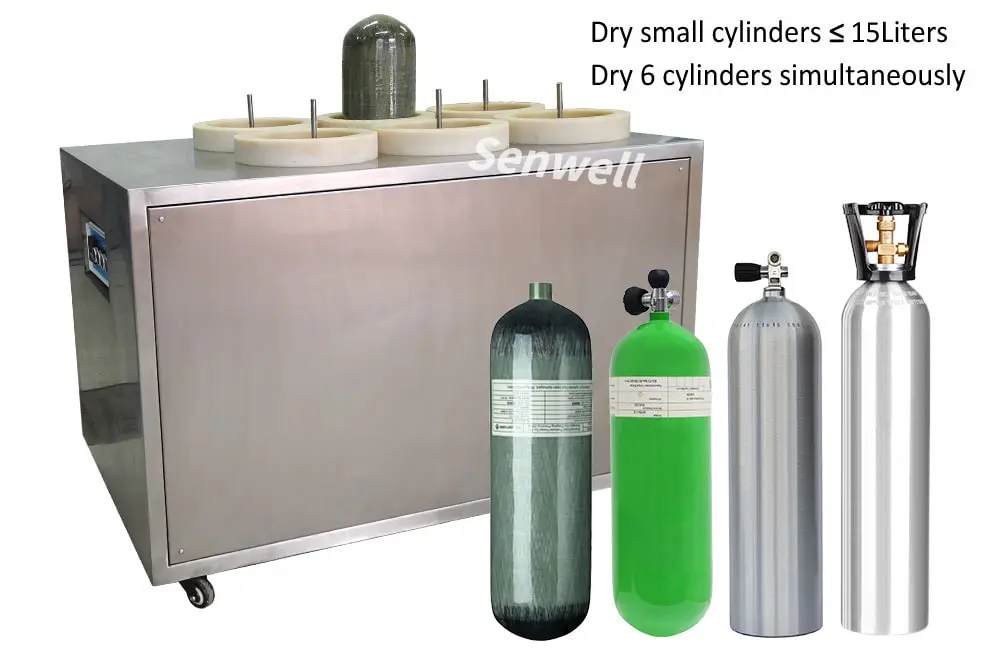 A SCBA Scuba tank dryer